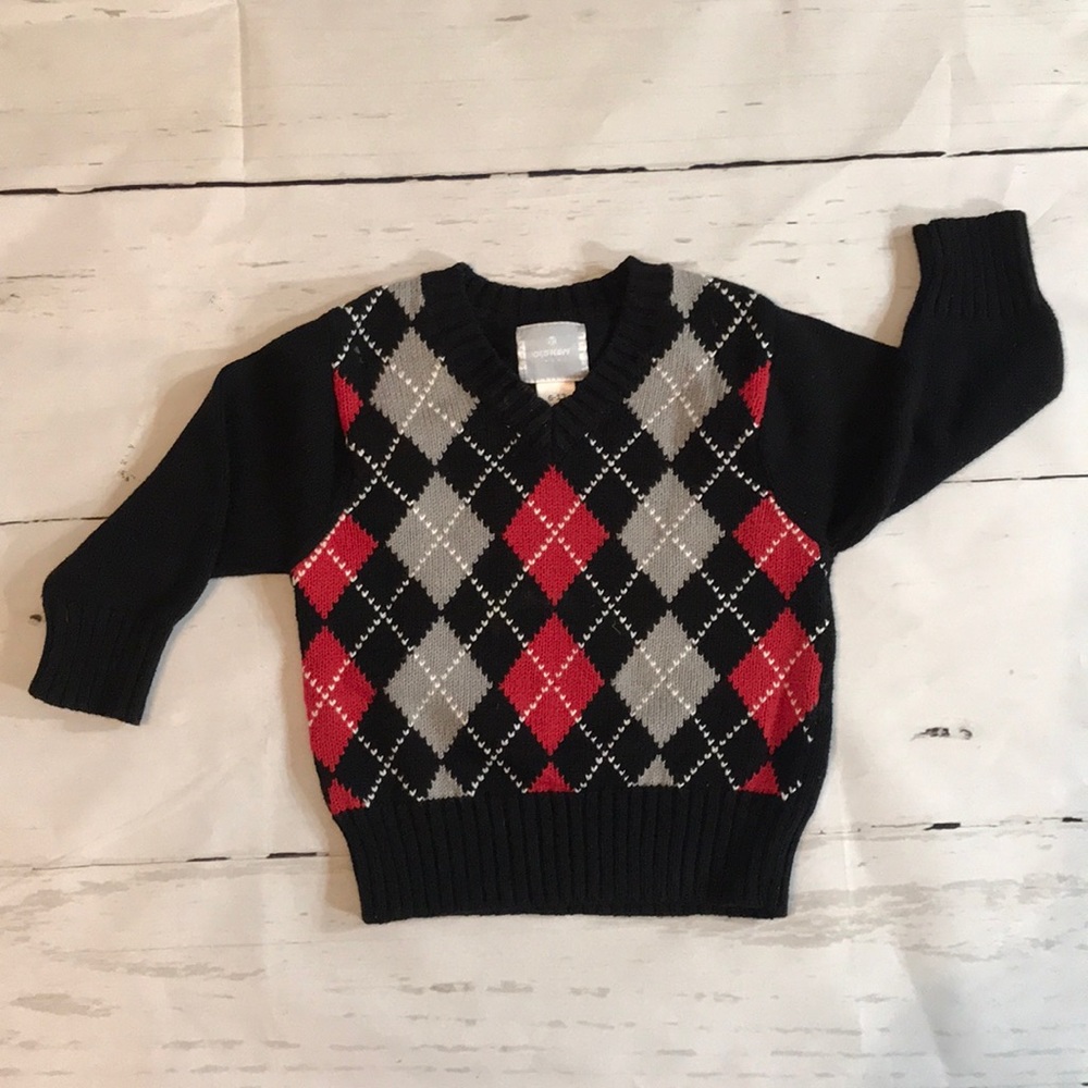 Argyle sweater